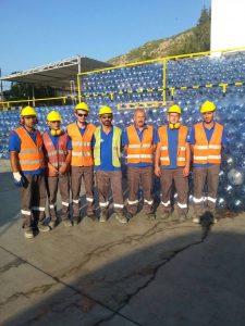 Blue PC water Bottle Scrap